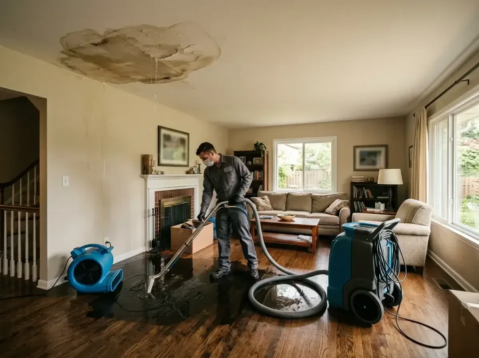 attic-pipe-burst-ceiling-drip-008 — frequently asked questions, Water Damage Restoration & Carpet Care in West Elmira, NY